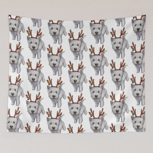 Item preview, Christmas Westies designed and sold by ArtInPi.