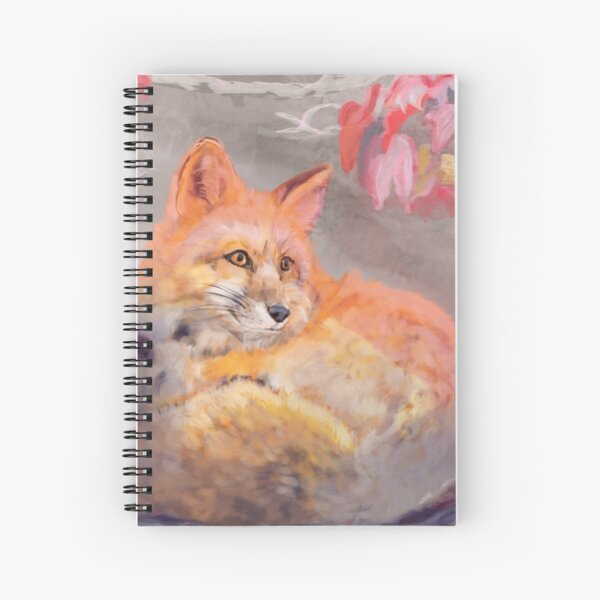 Renard d'automne by sophiescolors Cahier à spirale