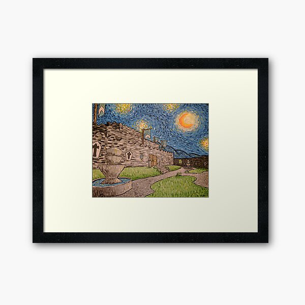 Item preview, Château de Lumbridge - Van Gogh designed and sold by snobleprints.