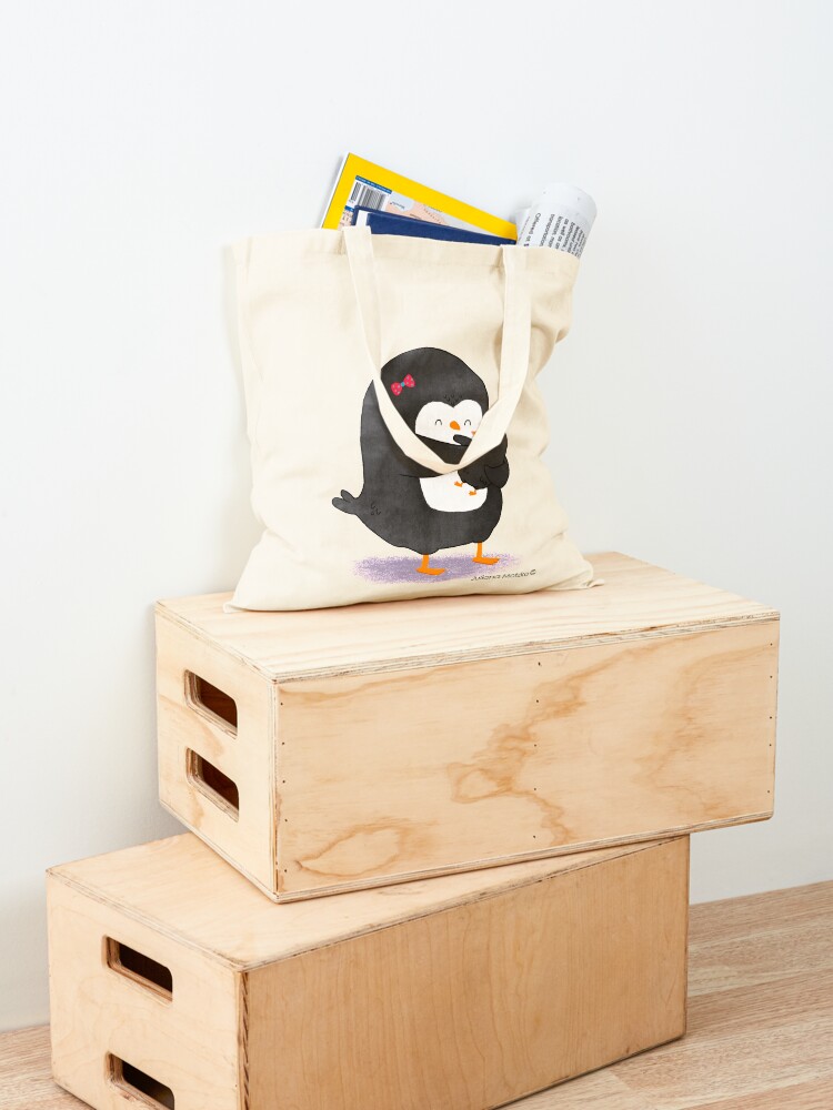 Alternate view of Mother Penguin's Love Tote Bag