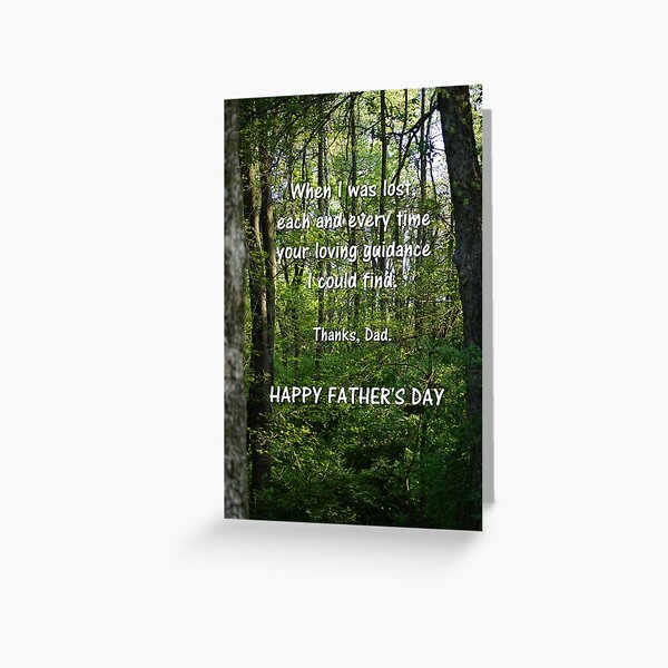 Happy Father's Day Card 2 Greeting Card