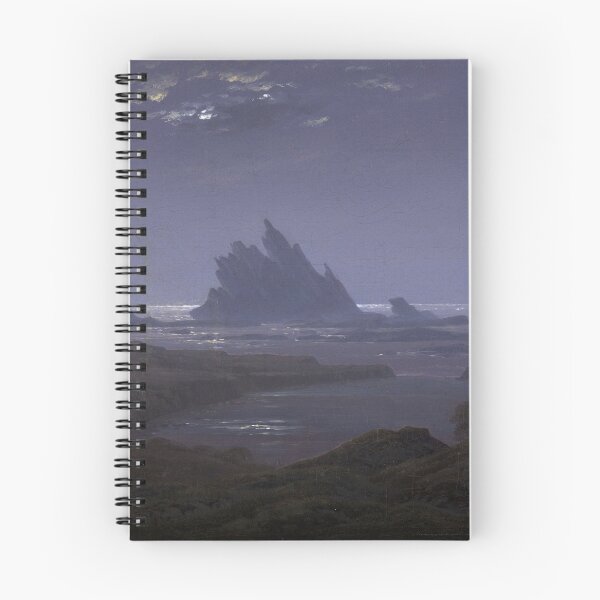 Item preview, Caspar David Friedrich - Rocky Reef on the Seashore designed and sold by ArtExpression.