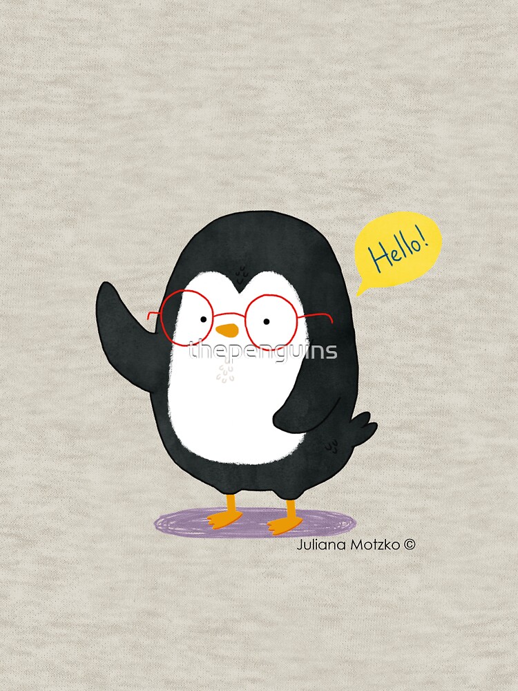 Albert Penguin wants to say Hello ! by thepenguins