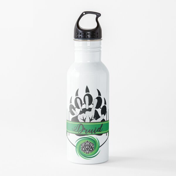 Druid Class Green Water Bottle