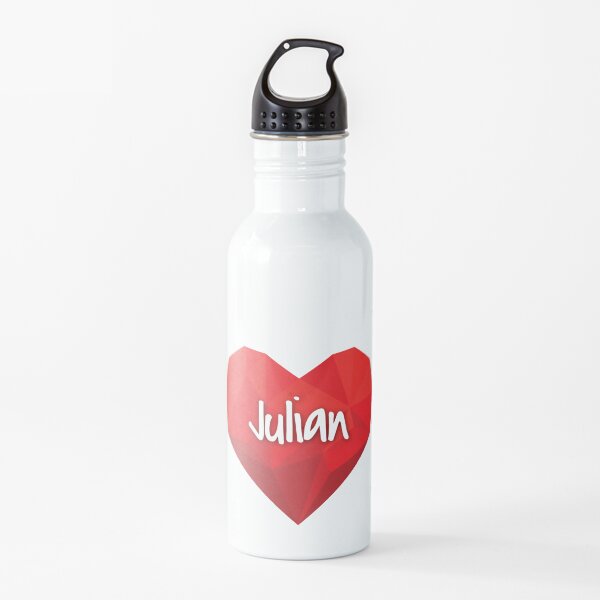Julian in My Love Heart Forever Water Bottle