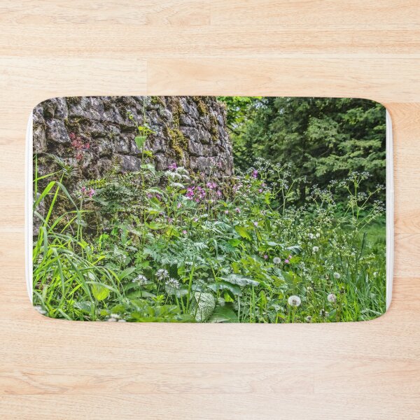 Item preview, #212 Stone Wall Wild Flowers in The Peak District National Park. designed and sold by phutball.