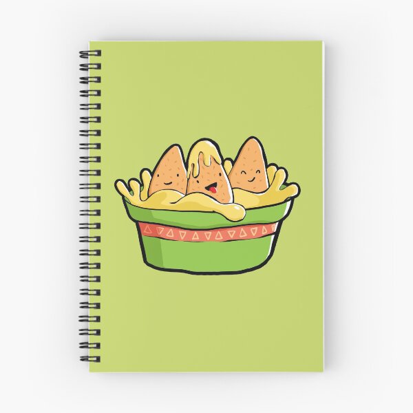 Item preview, Cute Kawaii Queso Bowl with Happy Nachos designed and sold by toddsimpson.