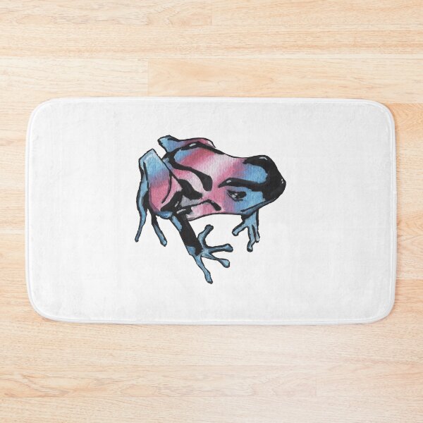 Item preview, Frog in Trans Flag Colours designed and sold by AJk6cr.