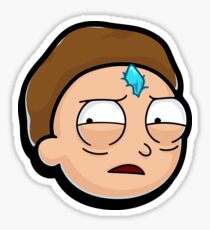 Morty Death Crystal Sticker