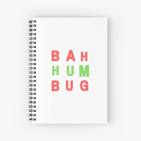 Bah Humbug Spiral Notebook