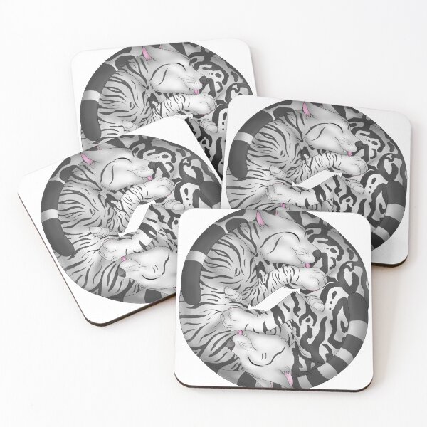 Item preview, Yin-Yang Cats: Silver Tabby designed and sold by spyroid101.