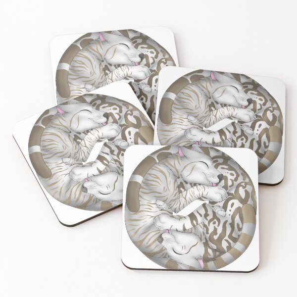 Item preview, Yin-Yang Cats: Silver-Amber Tabby designed and sold by spyroid101.