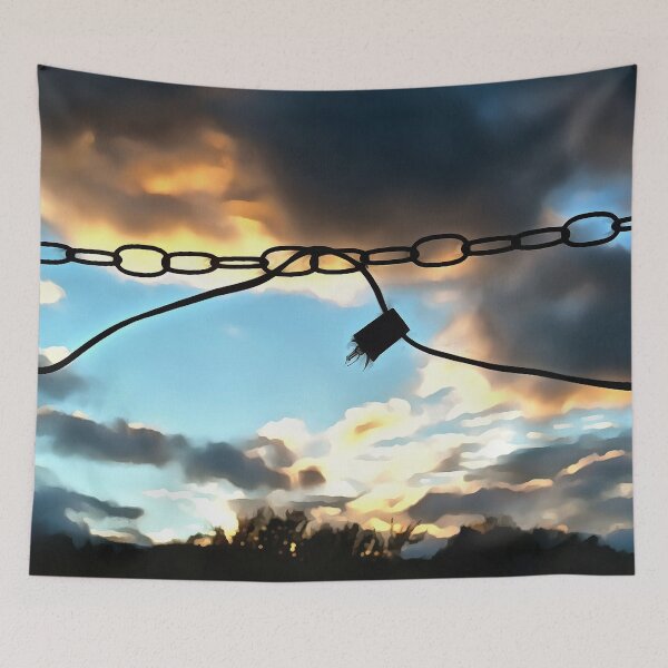 Item preview, Broken And UnPlugged Sunset designed and sold by Austin H. Kapfumvuti.