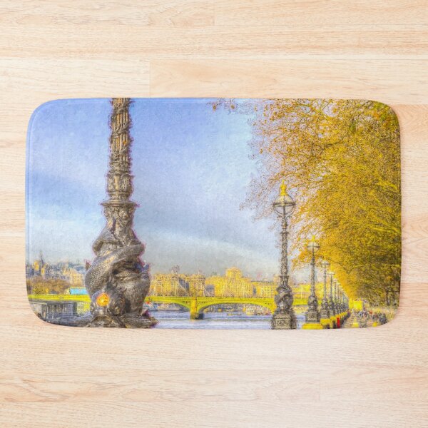 Item preview, River Thames Path Art designed and sold by Londonimages.