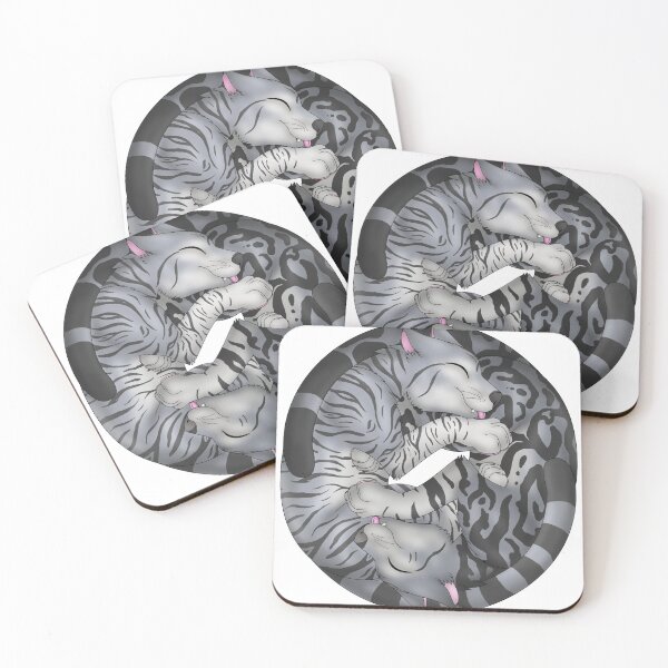 Item preview, Yin-Yang Cats: Grey Tabby designed and sold by spyroid101.