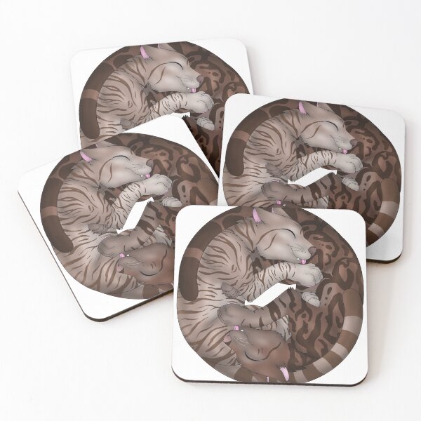 Item preview, Yin-Yang Cats: Chocolate Tabby designed and sold by spyroid101.