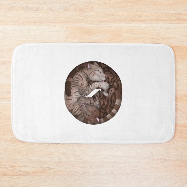 Item preview, Yin-Yang Cats: Chocolate Tabby designed and sold by spyroid101.