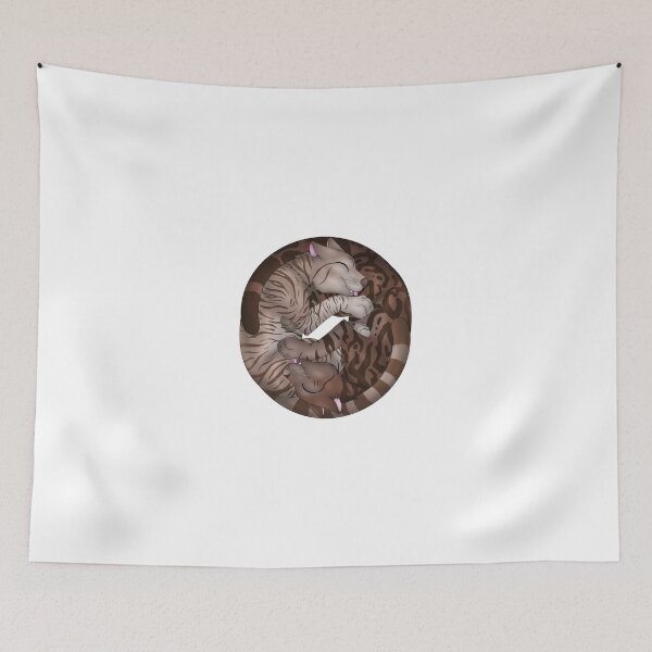 Item preview, Yin-Yang Cats: Chocolate Tabby designed and sold by spyroid101.