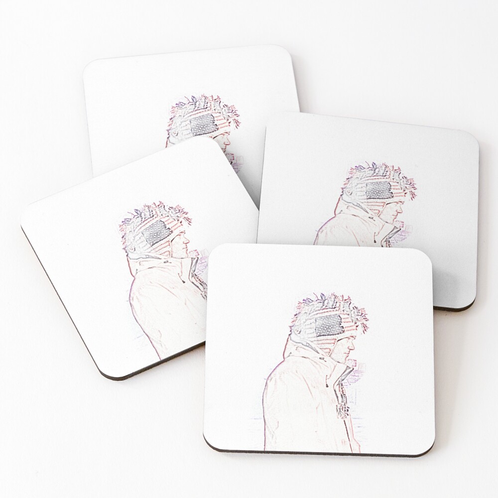 Vista previa del artículo con la obra «Posavasos (lote de 4)», diseñado y vendido por DCGStore.