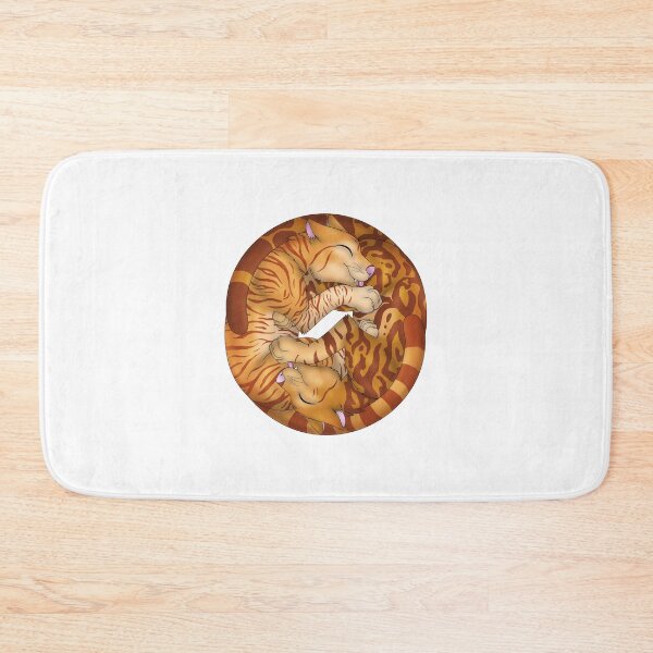 Item preview, Yin-Yang Cats: Ginger Tabby designed and sold by spyroid101.