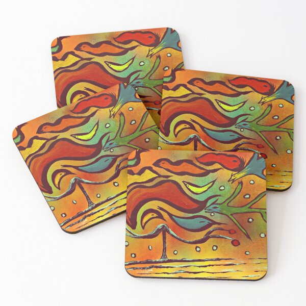 Item preview, Animals feeding at tree designed and sold by George Hutton Hunter.