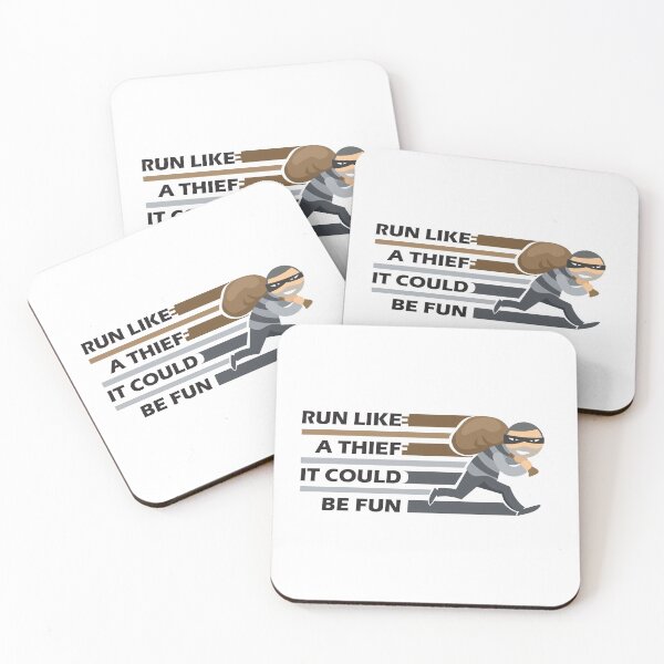 Item preview, Man With Mask Running designed and sold by MonkeyBusinessC.