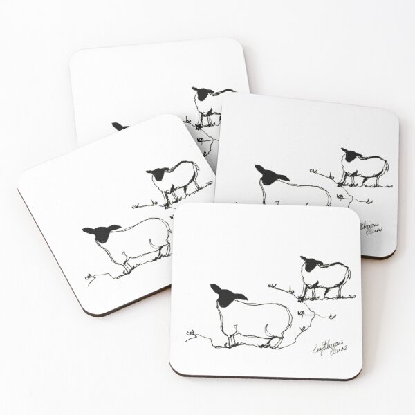 Item preview, Line Sheep designed and sold by CraftiClaire.