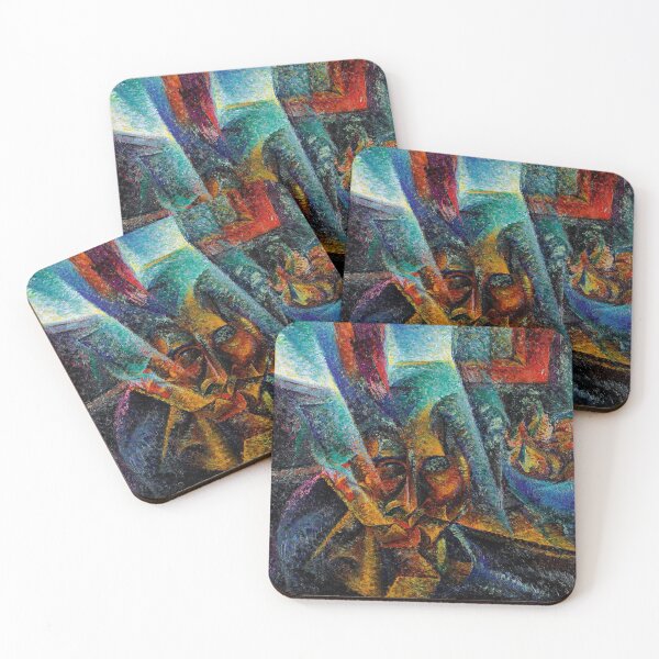 Item preview, Umberto Boccioni - Testa + Luce + Ambiente designed and sold by ArtExpression.