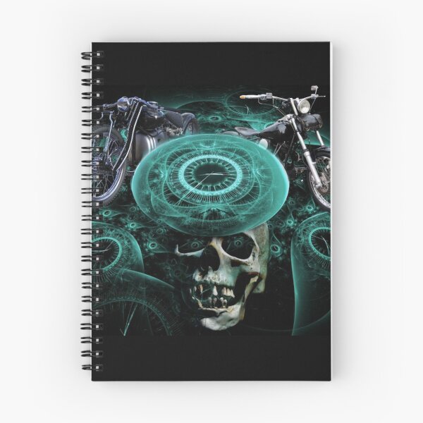 Item preview, Ride Time skull & Motorycle Design designed and sold by Mindsofcreation.