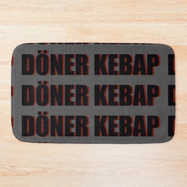 Item preview,  DÖNER KEBAP on Grey designed and sold by SaltCitySage.