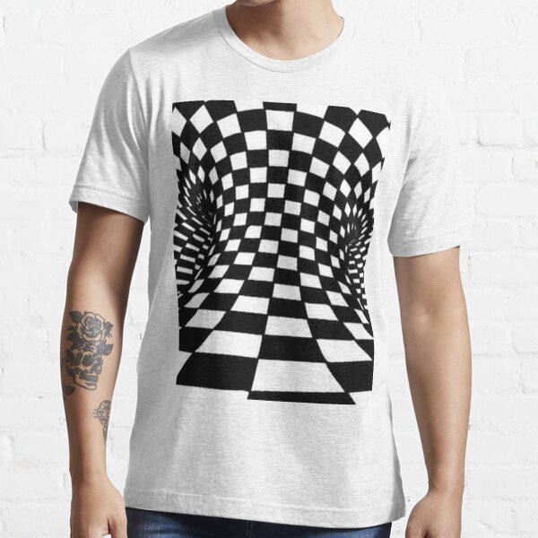 Optical Illusion T Shirt For Sale By Galbashop Redbubble Illusion T Shirts Fun T Shirts