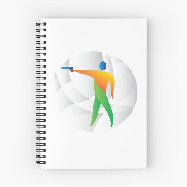 Item preview, Air Pistol Shooting Circle Retro designed and sold by patrimonio.