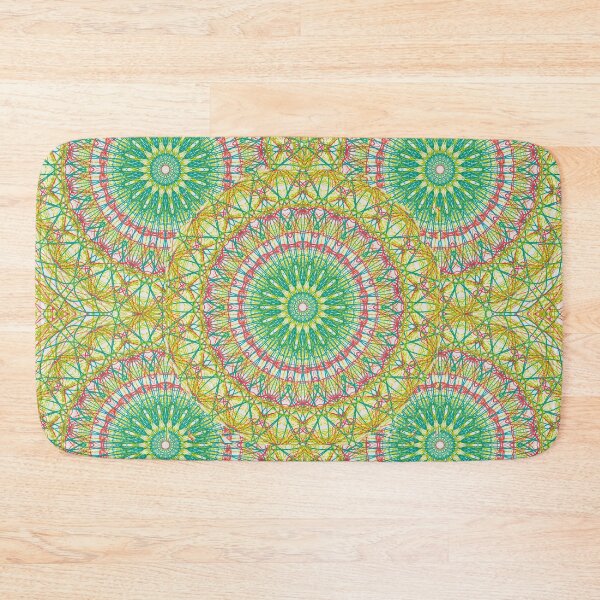 Item preview, Green Gold Mandala Saturated designed and sold by Paul Bridgeman.