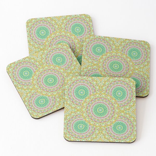 Item preview, Green Gold Mandala Saturated designed and sold by Paul Bridgeman.