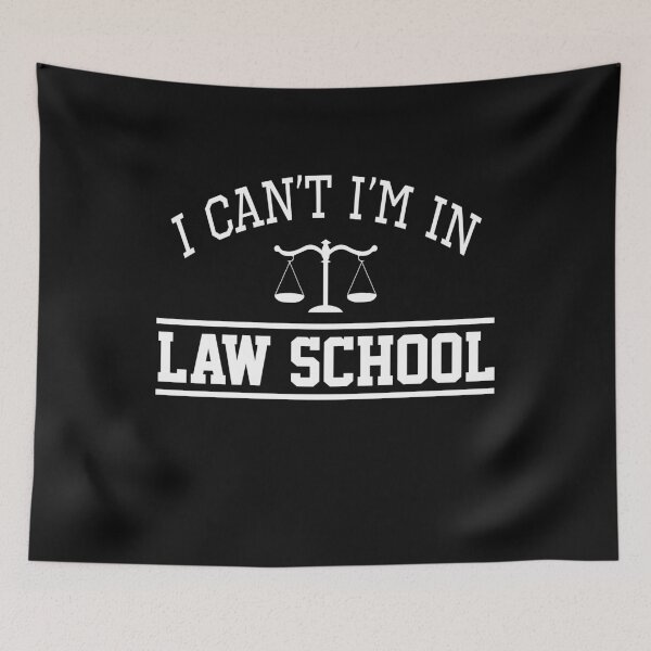 Item preview, I Can't I'm In Law School designed and sold by foxredb.