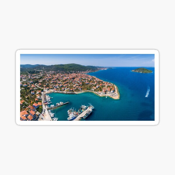 Kali, island Ugljan, Croatia Sticker