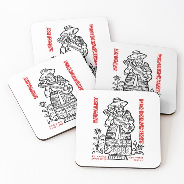 Item preview, Vintage Czech Matchbook Label Folkart Design designed and sold by AestheticNow.