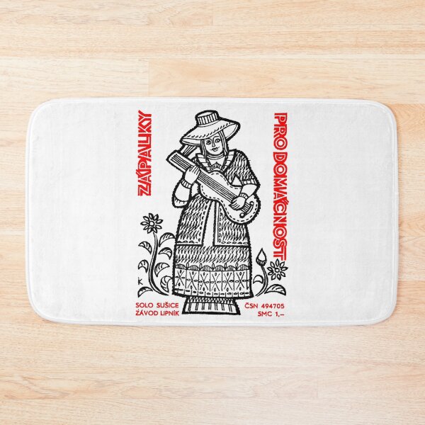 Item preview, Vintage Czech Matchbook Label Folkart Design designed and sold by AestheticNow.