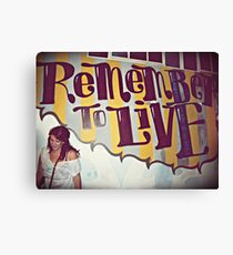 little secrets Canvas Print