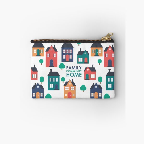 Item preview, Family, community, HOME neighborhood house pattern designed and sold by StudioUnrefined.