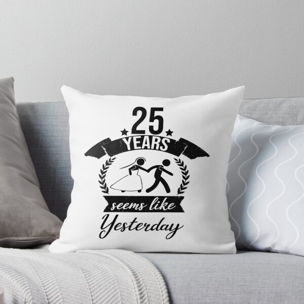 Item preview, 25 years! Silver anniversary designed and sold by Cutebutfunny.