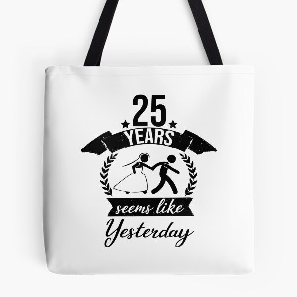 Item preview, 25 years! Silver anniversary designed and sold by Cutebutfunny.