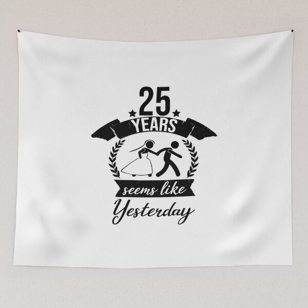 Item preview, 25 years! Silver anniversary designed and sold by Cutebutfunny.