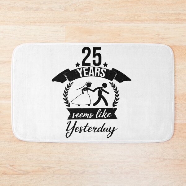 Item preview, 25 years! Silver anniversary designed and sold by Cutebutfunny.