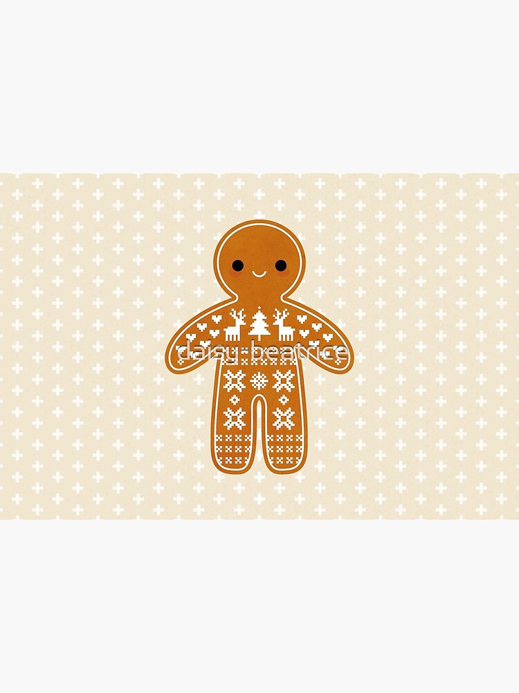 Sweater Pattern Gingerbread Cookie by daisy-beatrice