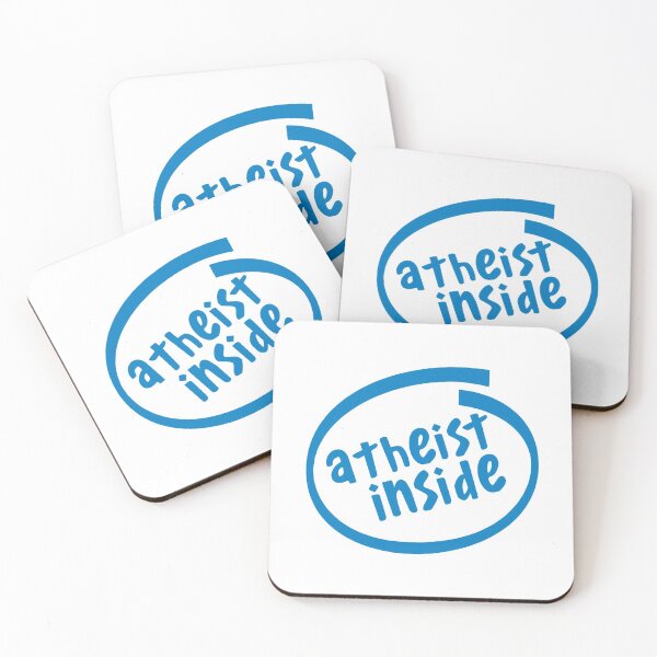 Item preview, atheist inside designed and sold by fandemonium.