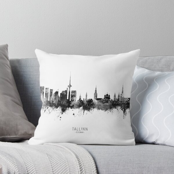 Item preview, Tallinn Estonia Skyline designed and sold by ArtPrints.