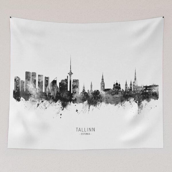 Item preview, Tallinn Estonia Skyline designed and sold by ArtPrints.