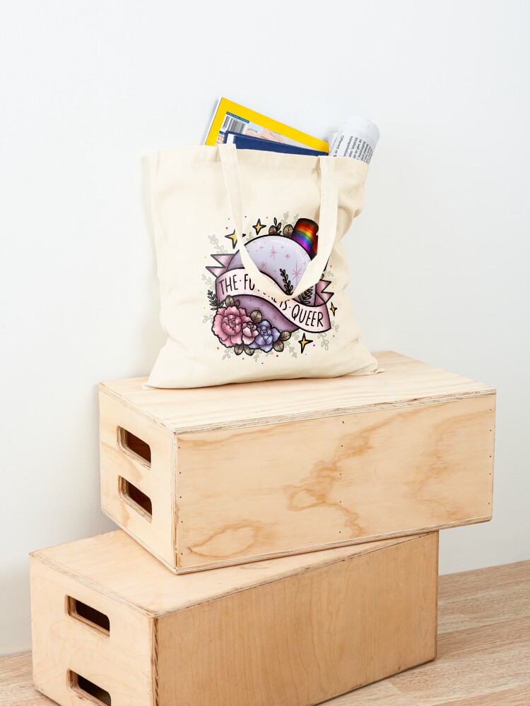 Alternate view of The Future Is Queer Tote Bag