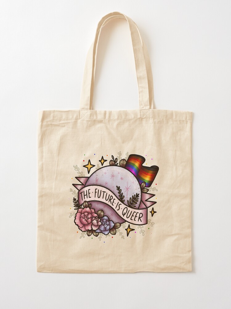 Alternate view of The Future Is Queer Tote Bag